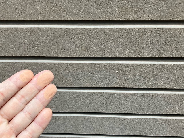 外壁のチョーキング現象
