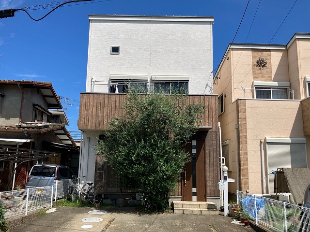 北名古屋市の外壁塗装｜チョーキング・目地劣化を下地処理と重ね塗りで耐久性回復