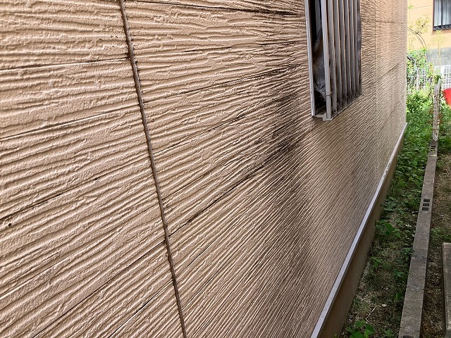 外壁目地（縦目地）の状態確認
