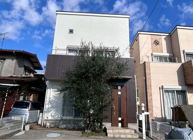 北名古屋市の外壁塗装｜チョーキング・目地劣化を下地処理と重ね塗りで耐久性回復