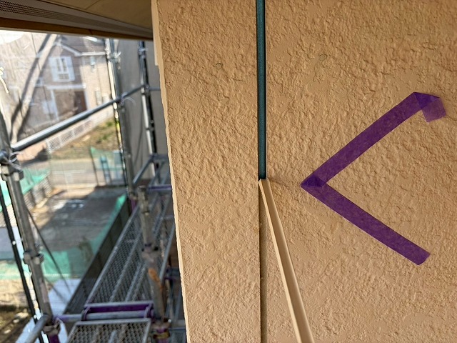 目地シーリング撤去