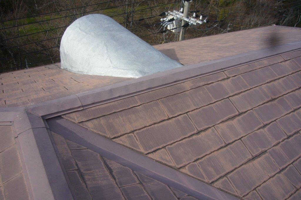 屋根 換気用小屋