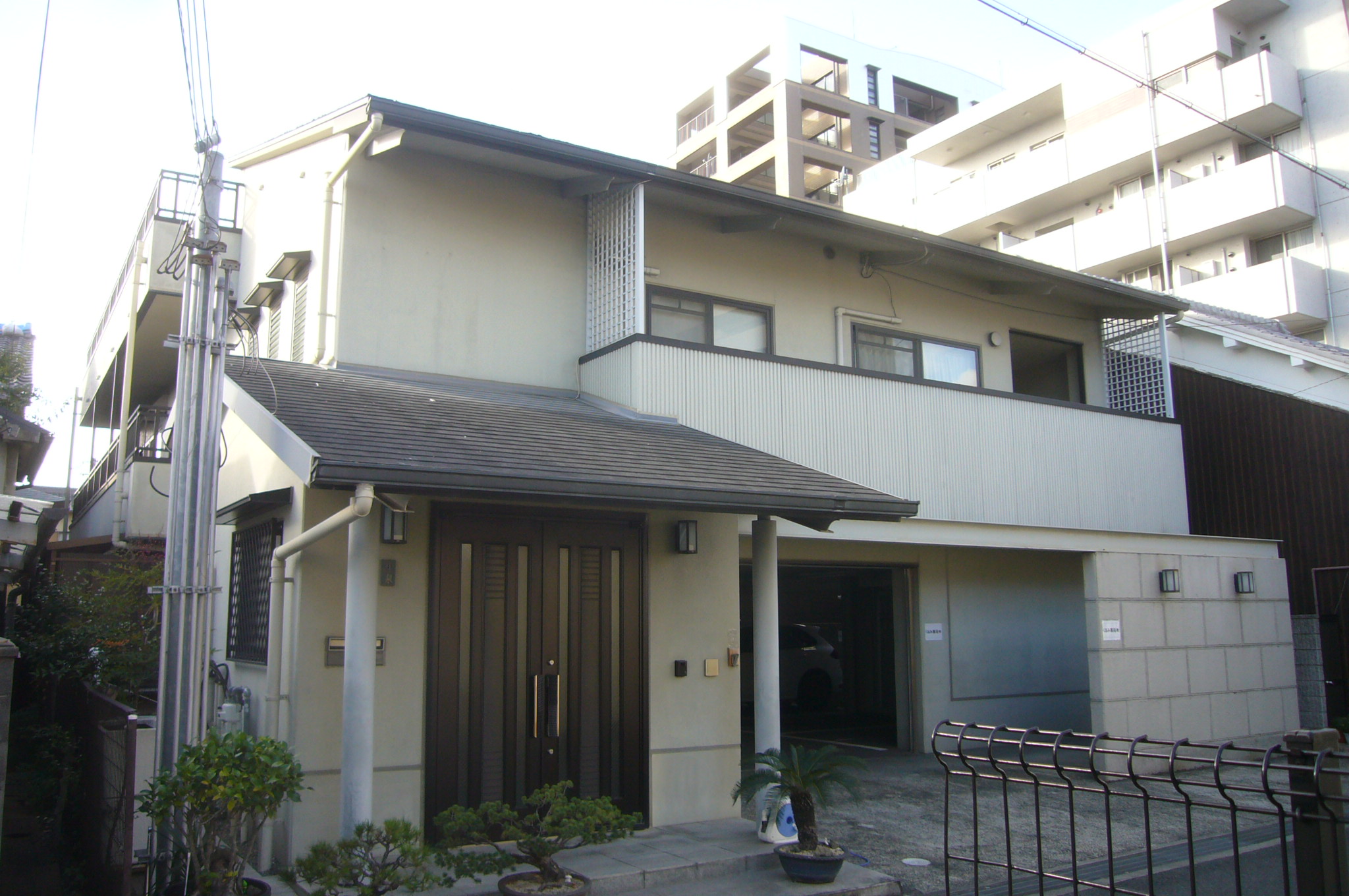 高槻市で北大阪地震の被害を受けた住宅の現場調査に行ってきました。