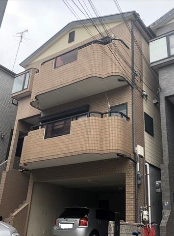 豊中市で現場調査の結果、火災保険を使用して塗装工事も行います
