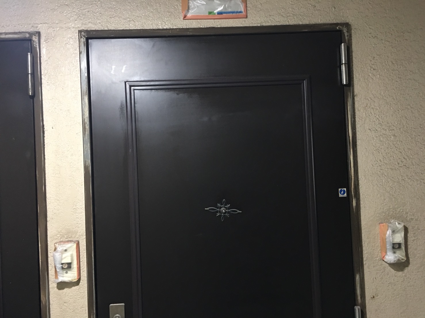 シンナー拭き前