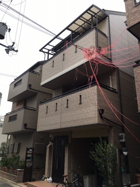 淀川区にて現場調査に伺いました。