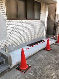 淀川区東三国：「花壇を撤去して自転車を置きたい！」