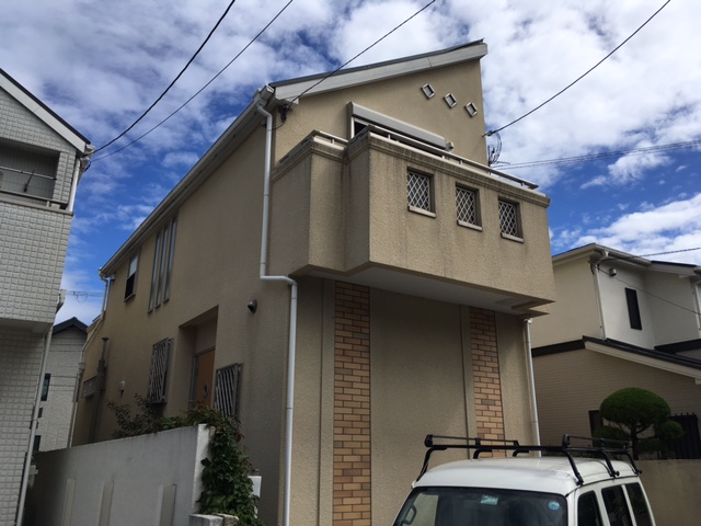 吹田市にて現場調査に伺いました