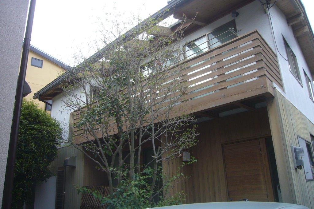 茨木市のこだわりある２階建て住宅は木材を大量に使用しています