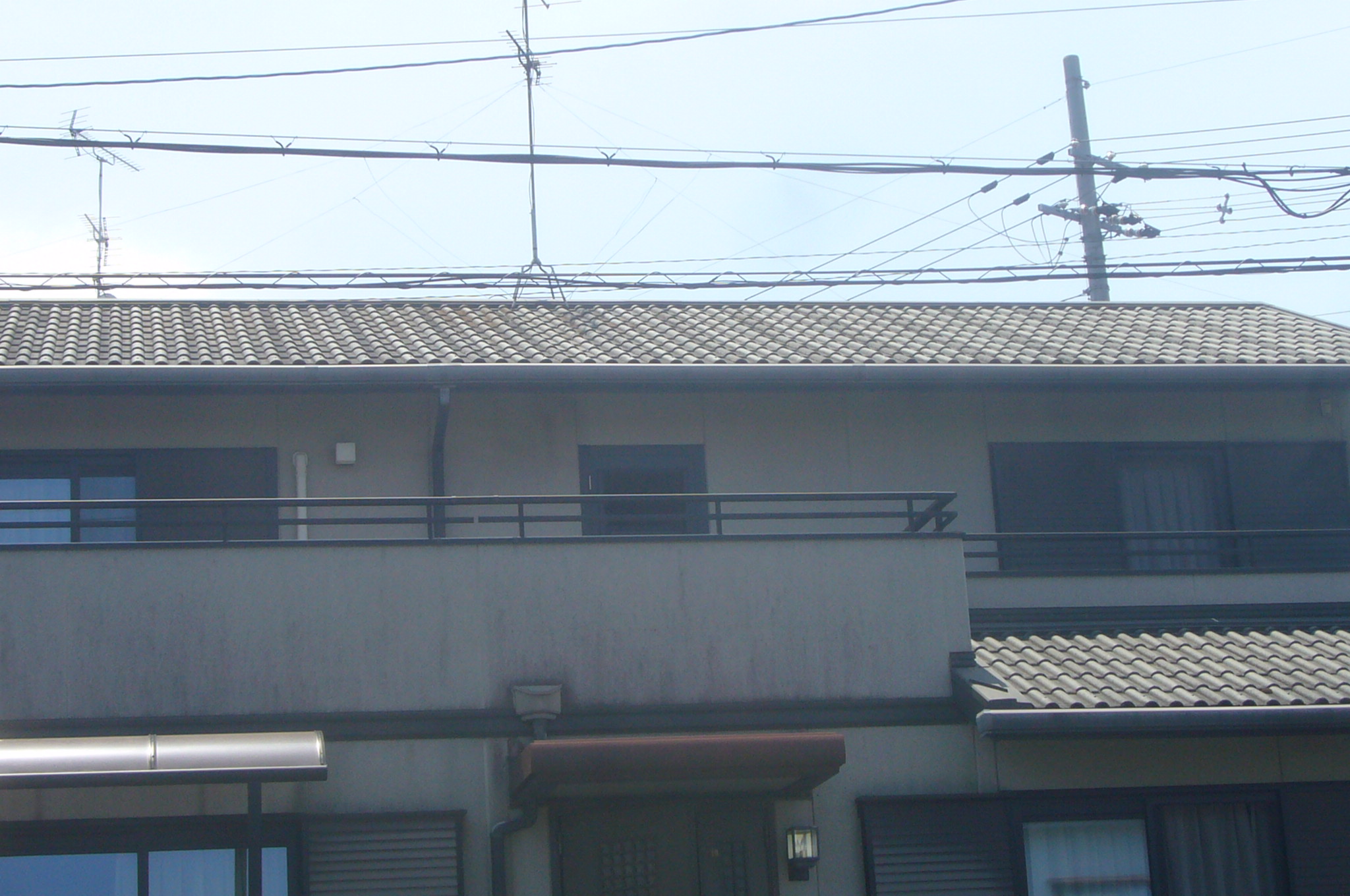 モニエル瓦の大屋根