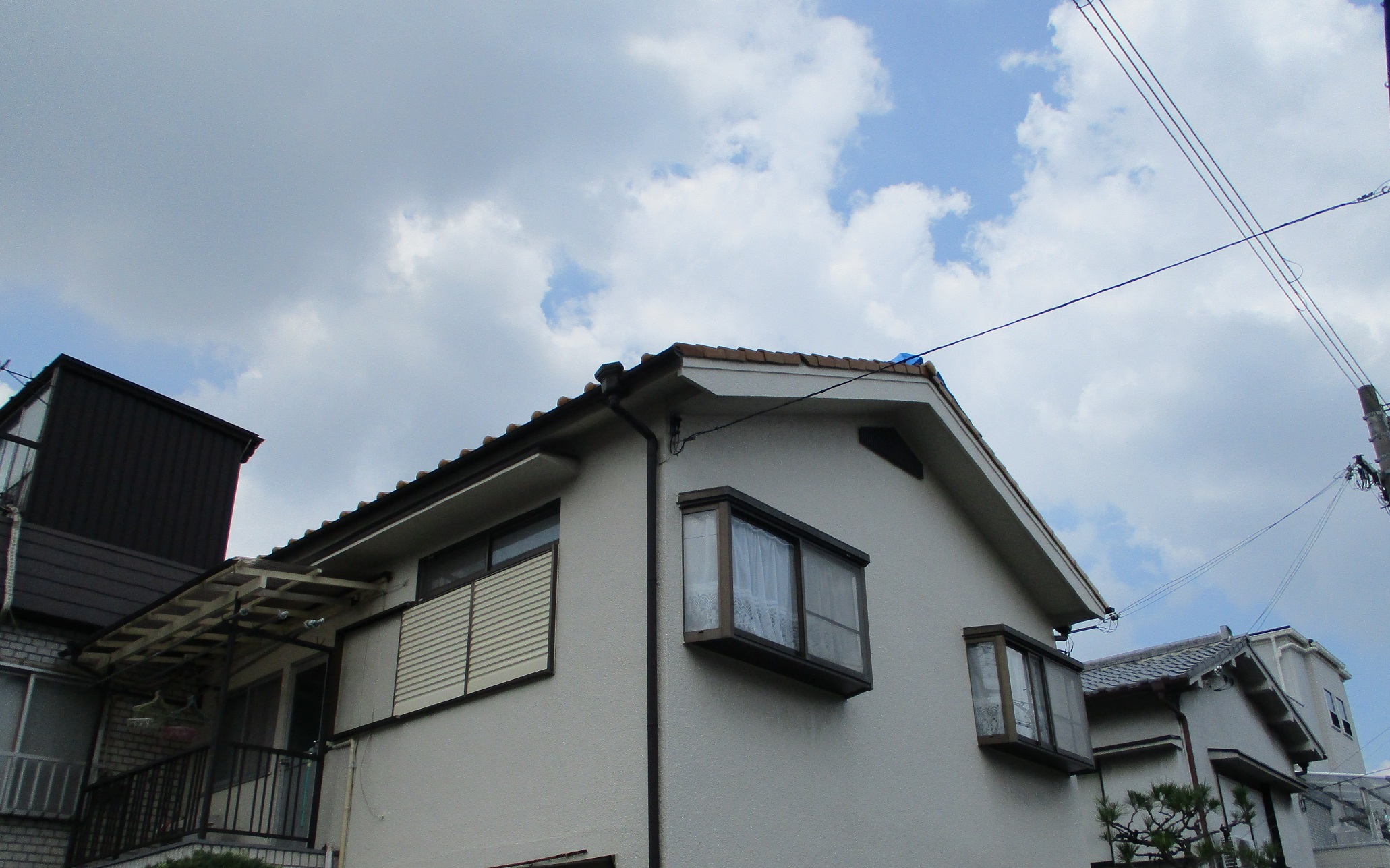摂津市で屋根瓦の調査を行いました