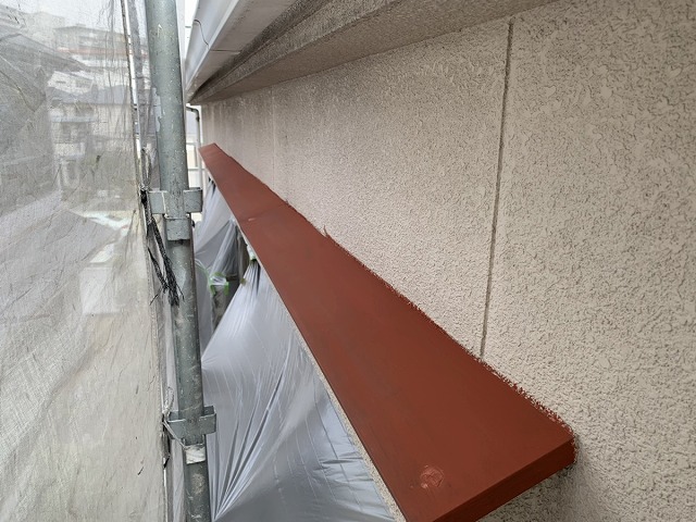 鉄部 錆止め塗装