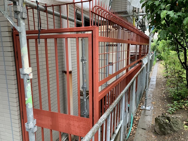 鉄部塗装 錆止め