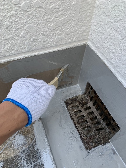 側溝 ウレタン防水 主剤