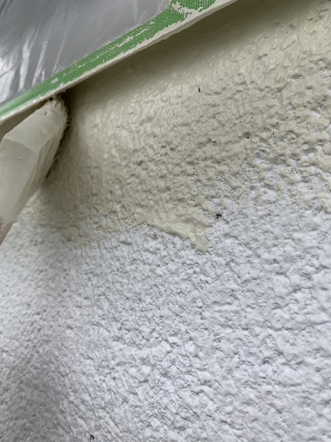中塗り ダメ込み 水性ウレタン使用