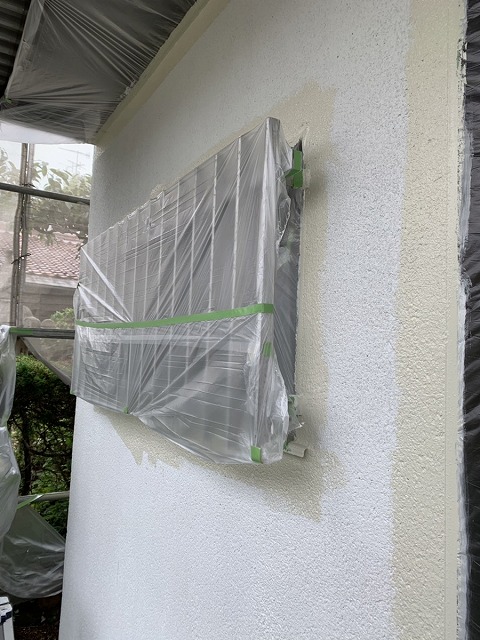 中塗り ダメ込み 水性ウレタン使用