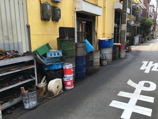 現場の周りなどの状況