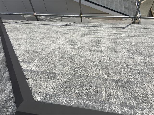 屋根 高圧洗浄後