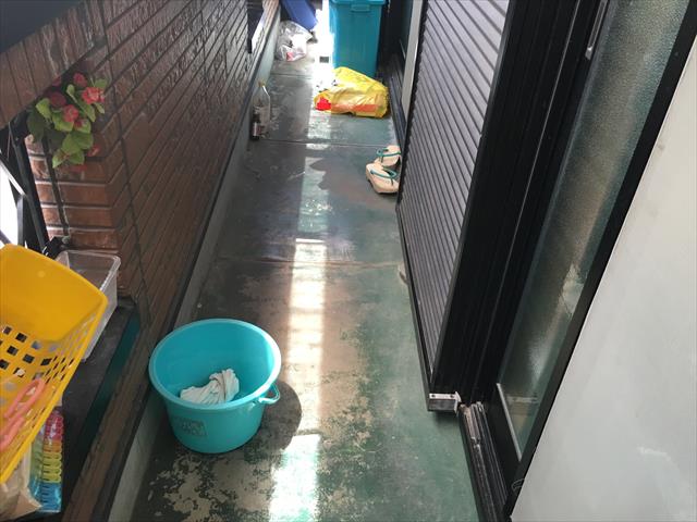 コンクリート防水 水性防水塗料 経年劣化
