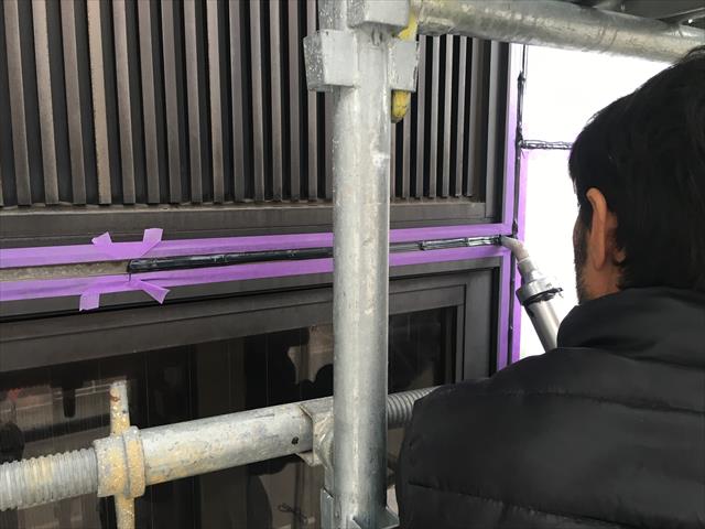 シーリング工事 充填