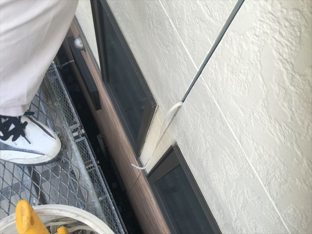 シーリング工事 撤去作業