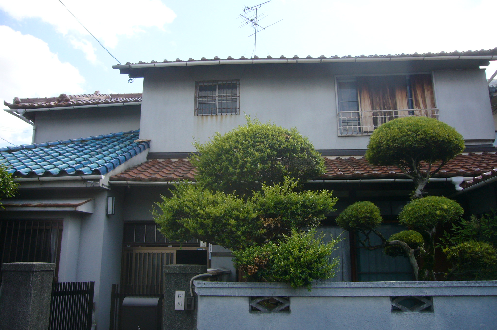 高槻市で築５０年の２階建住宅現場調査に行って来ました。