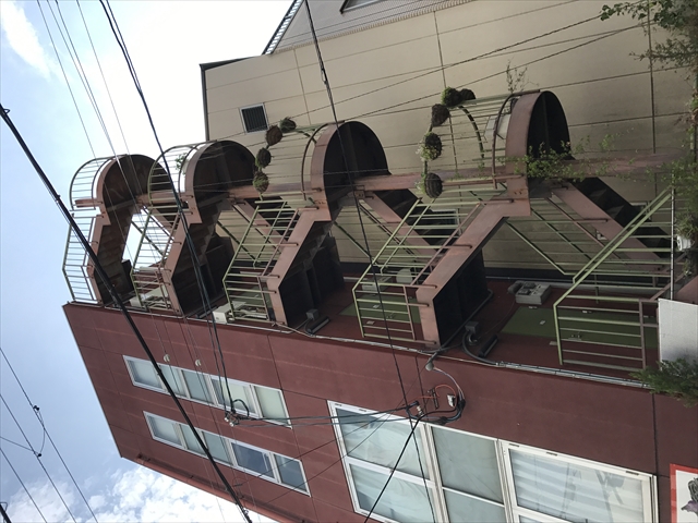 京都府で外壁と屋上防水の現場調査に行きました