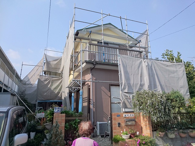 足場設置