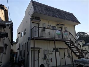アパートの外観