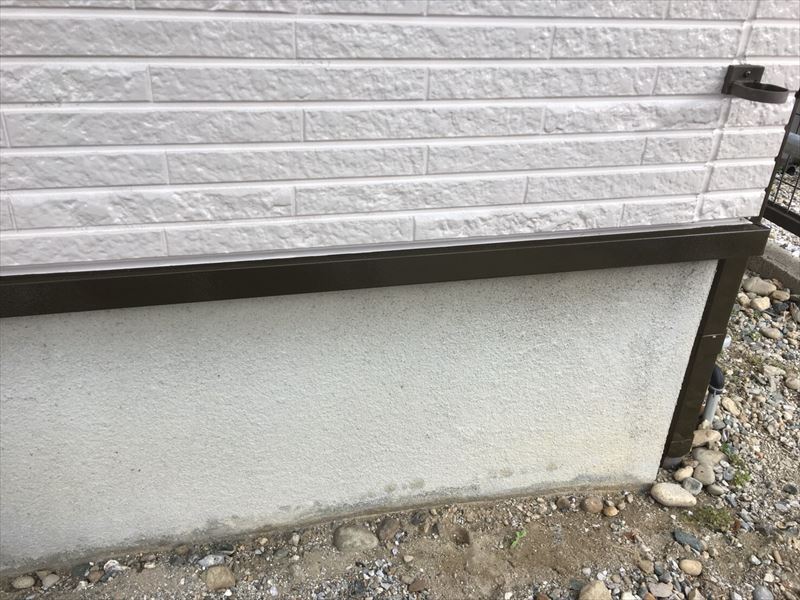 住宅外壁と付帯部の塗装完了