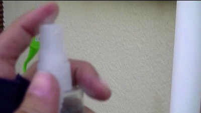 外壁表面にて吸水テストを行いました