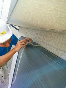 さいたま市中央区、シーリング打ち直し前