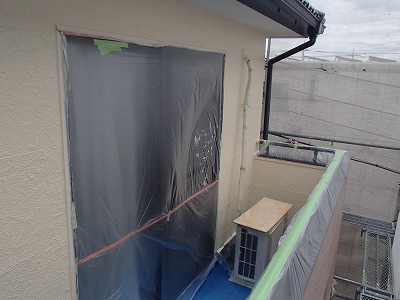 越谷市 ベランダ塗装