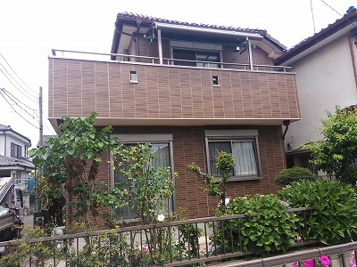 上尾市で外壁の色褪せが気になって【外壁塗装】・屋根塗装