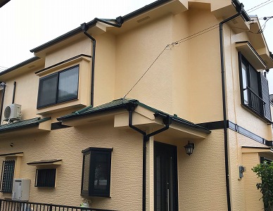 上尾市で外壁の【色褪せ】が気になって無料点検を行ってきました。