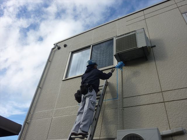 外壁コーキング劣化