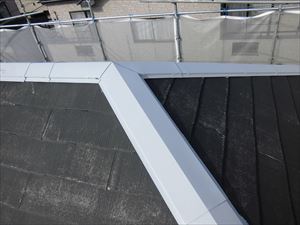 棟板の下塗り2
