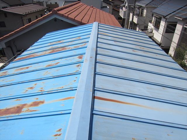 さいたま市北区の住宅で屋根点検を行いました。