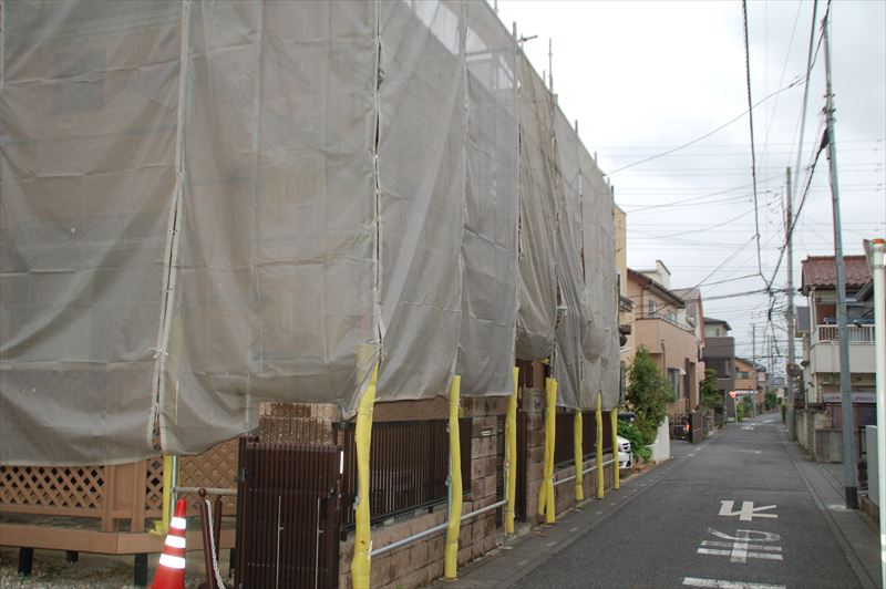 ポールの接触した時用クッション設置完了