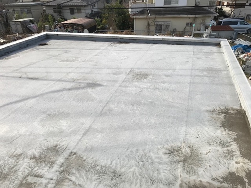 バルコニー防水チェック