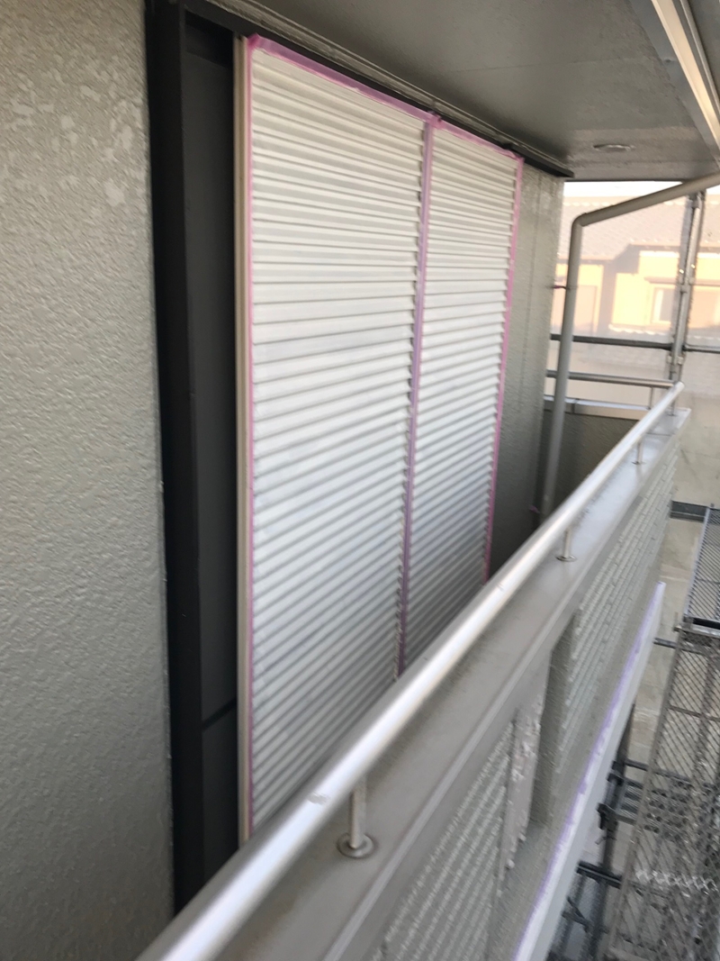 網戸下塗り完了