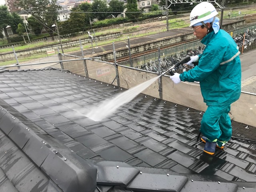 日本瓦高圧洗浄