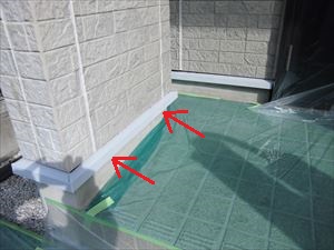 水切り下塗り