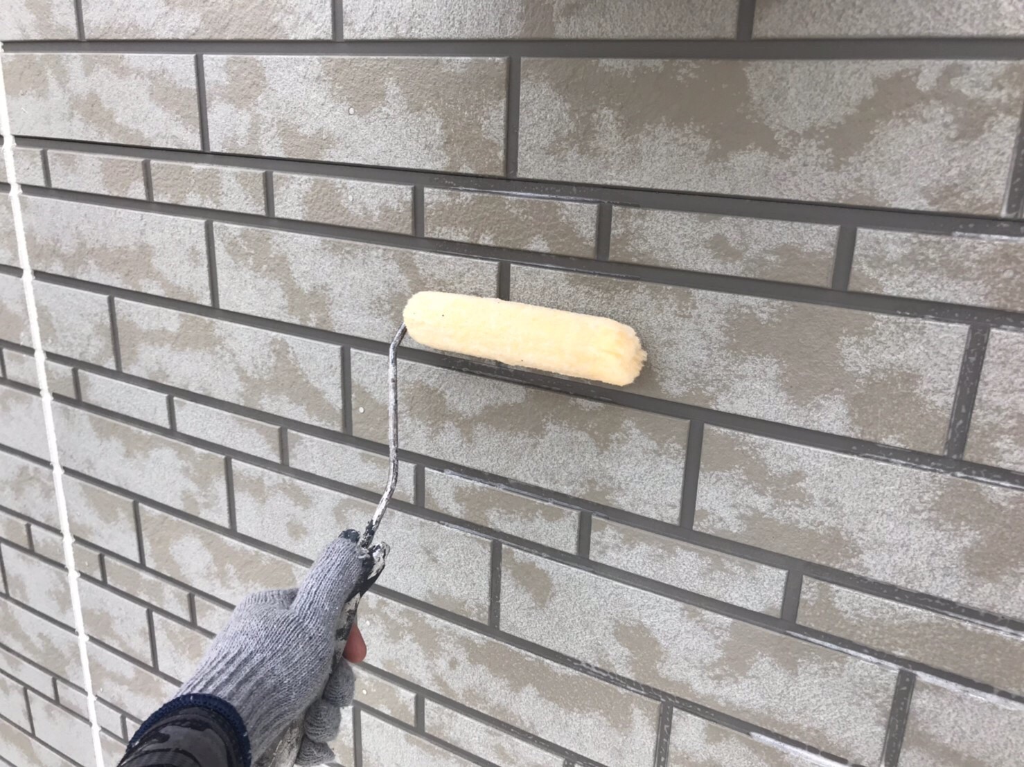 外壁下塗り