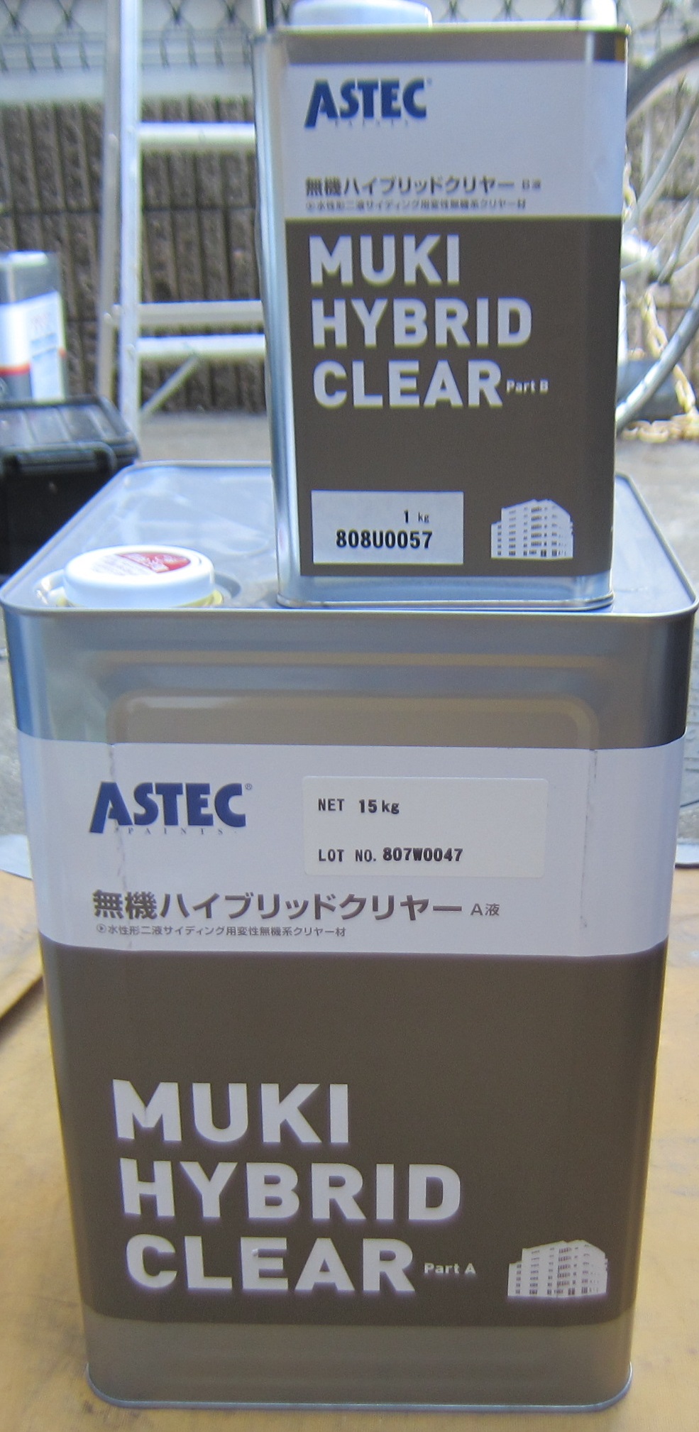 アステック 無機ハイブリッドクリヤー