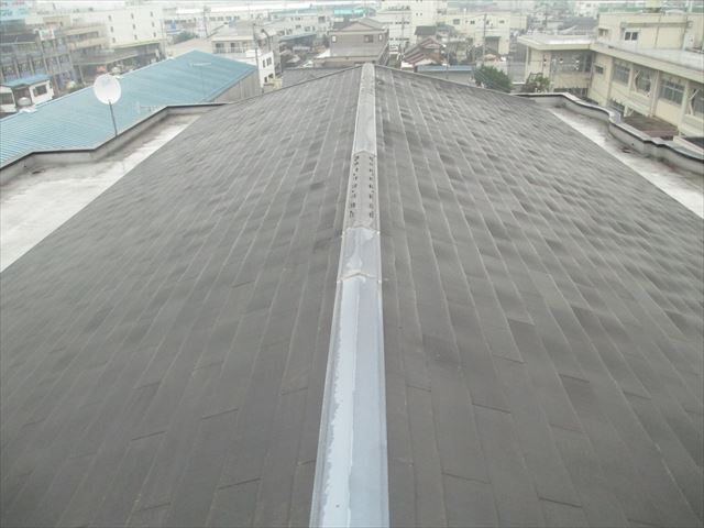 さいたま市北区 Hマンション様 屋根洗浄後