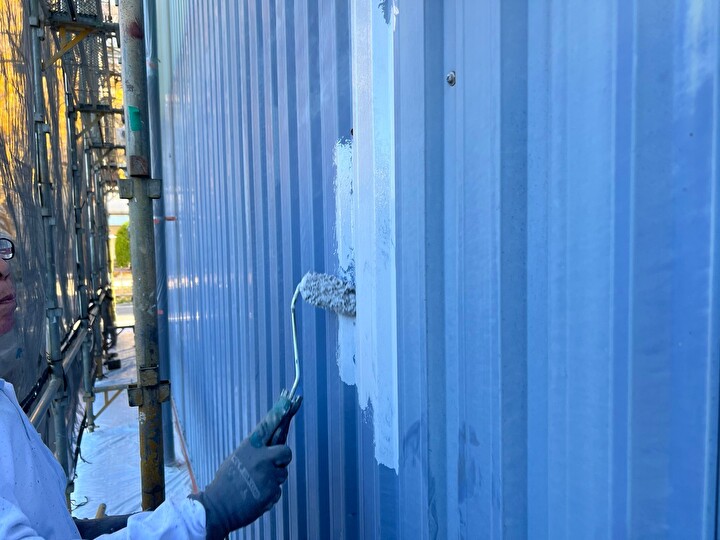 エスケー化研のマイルドザビガードを使い鉄部を塗装