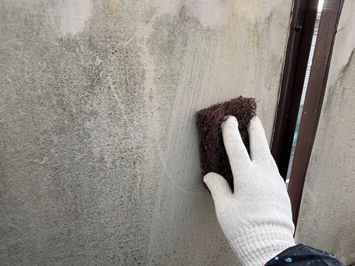 ケレン作業（下地処理）