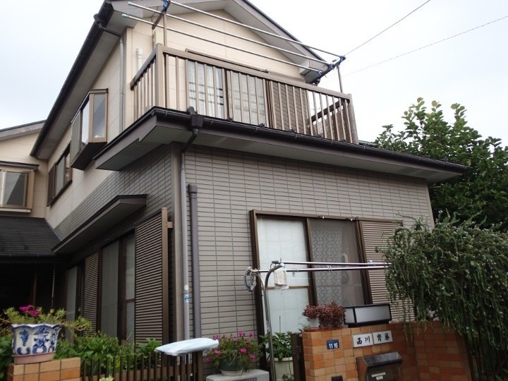 工事前の住宅の外観