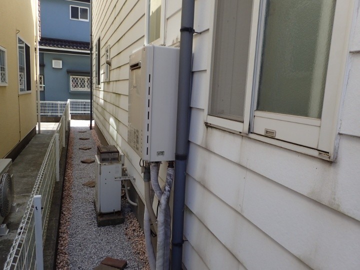 外壁はラップサイディングの汚れ